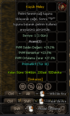 TİP 16 - GÜZEL BAŞLANGIÇLI 1 LEVEL PET