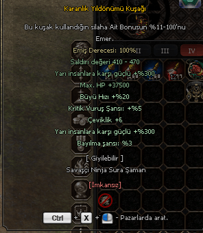 100 Emiş WSLİK ELİT YAY EMDİRİLMİŞ KUŞAK