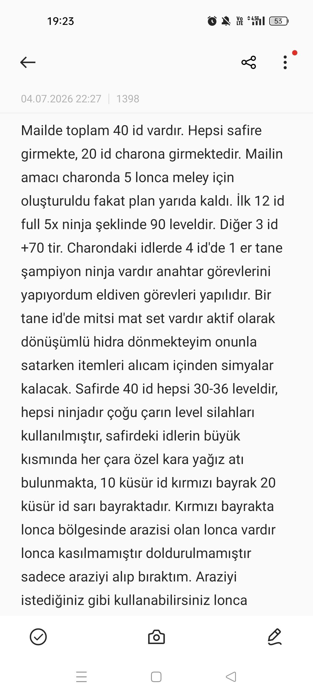 Charon 20 id, safir 40 id
