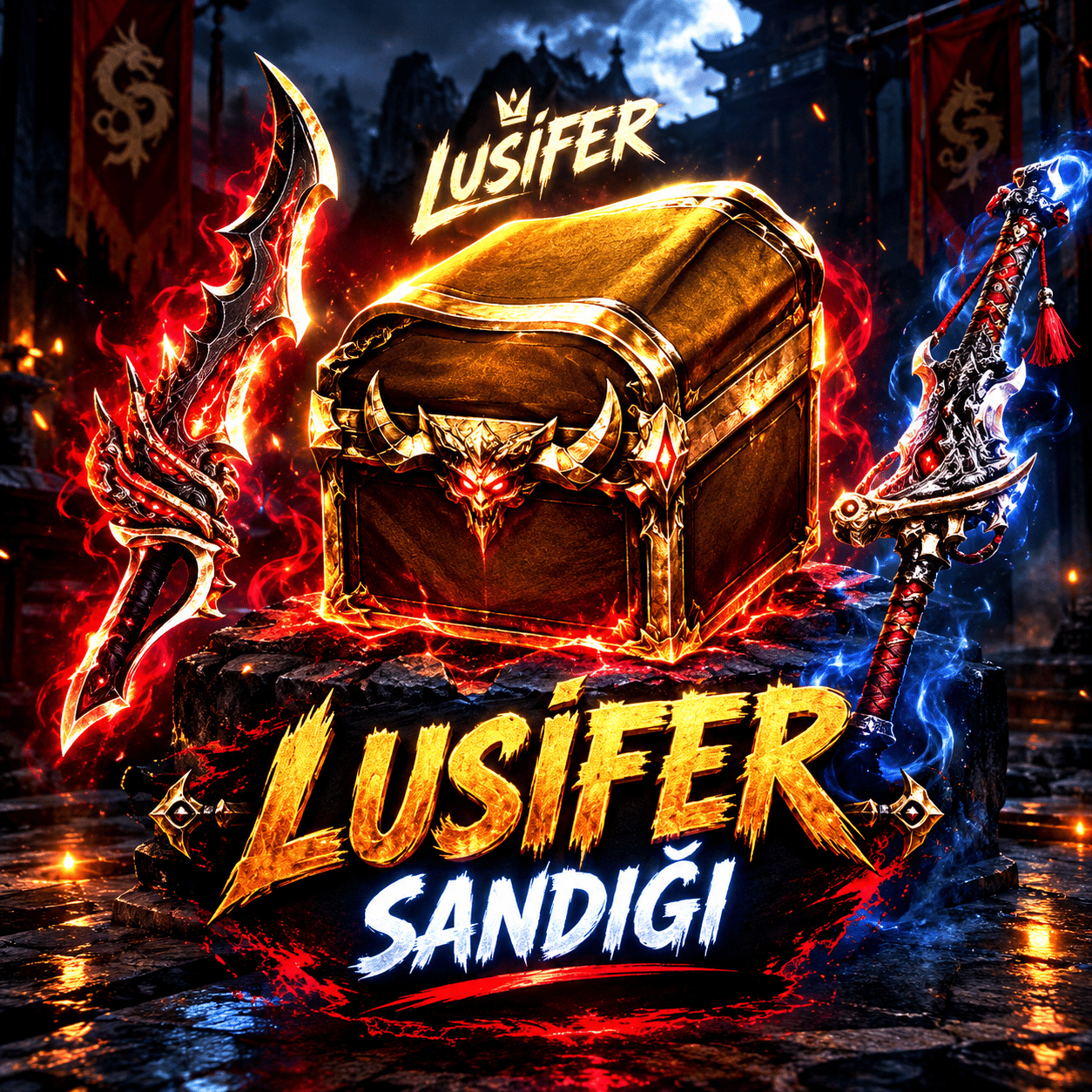 LUSİFER SANDIĞI SATILIR STOK VAR YAZ