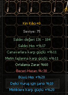 60 ORT kin Anında teslim