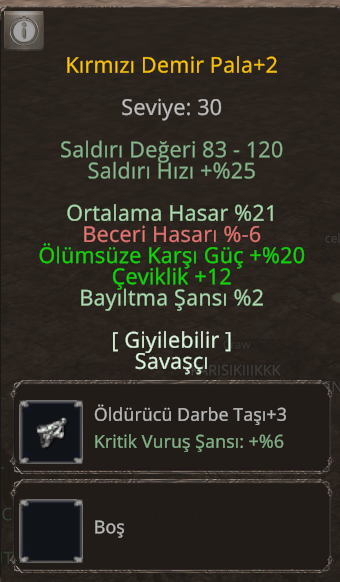 +2 KDP 21 ORT 20 ÖLÜMSÜZ 12 ÇEVİK