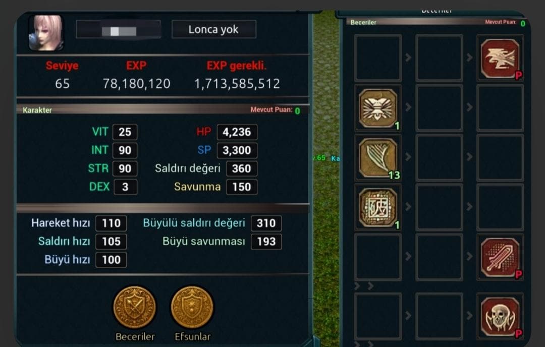 65 LVL SURA 3 P 10 SV ATLİ