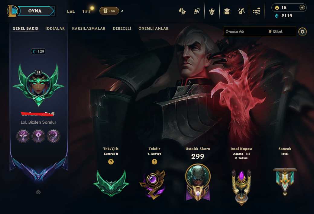 158 HERO 57 KOSTÜM ZÜMRÜT 2 EUW HESABI