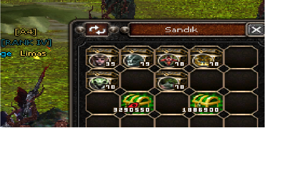 3.7milyon +lı 2.1milyon düz sandık +440 boss sand +400t paraa