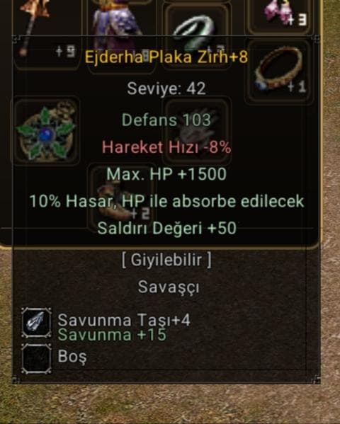 Ejder plaka +8 ful oran tek efsunla şov yapar