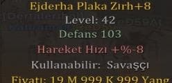+8 DÜZ EJDER PLAKA ANINDA TESLİM