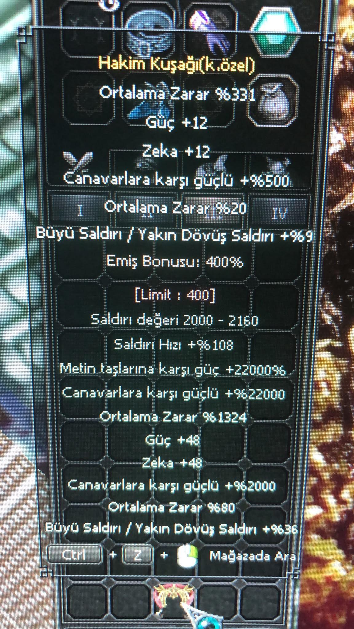 %400 EMİŞLİ 1755 ORTALAMALI ELİTİNDE ELİTİ KUŞAK HASARINI KATLA