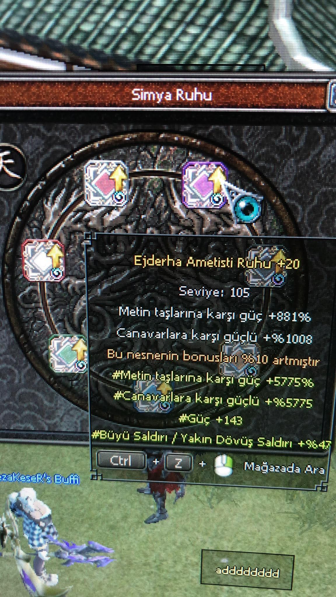 7 PARÇA +20 SİMYA RUHU SETİ SATILIR %10 EMİŞLİ RESME BAK HASARI UÇUR