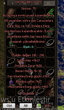 havalı yay 56 ort yarı 5. efsunu değişmelik