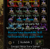 +9 cennet bilezik efsunlu 5/5