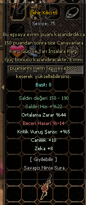 +5  ZEHİR 44 ORT