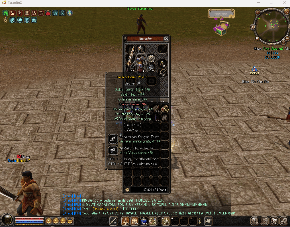 +9 KDP 36 ORTALAMA 4 TASLI