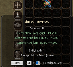 +200 ELEMENT TILSIMI HAYIRLI OLSUN