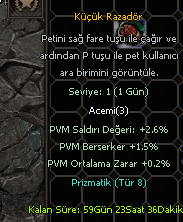 Hazır Tip 8 Pet