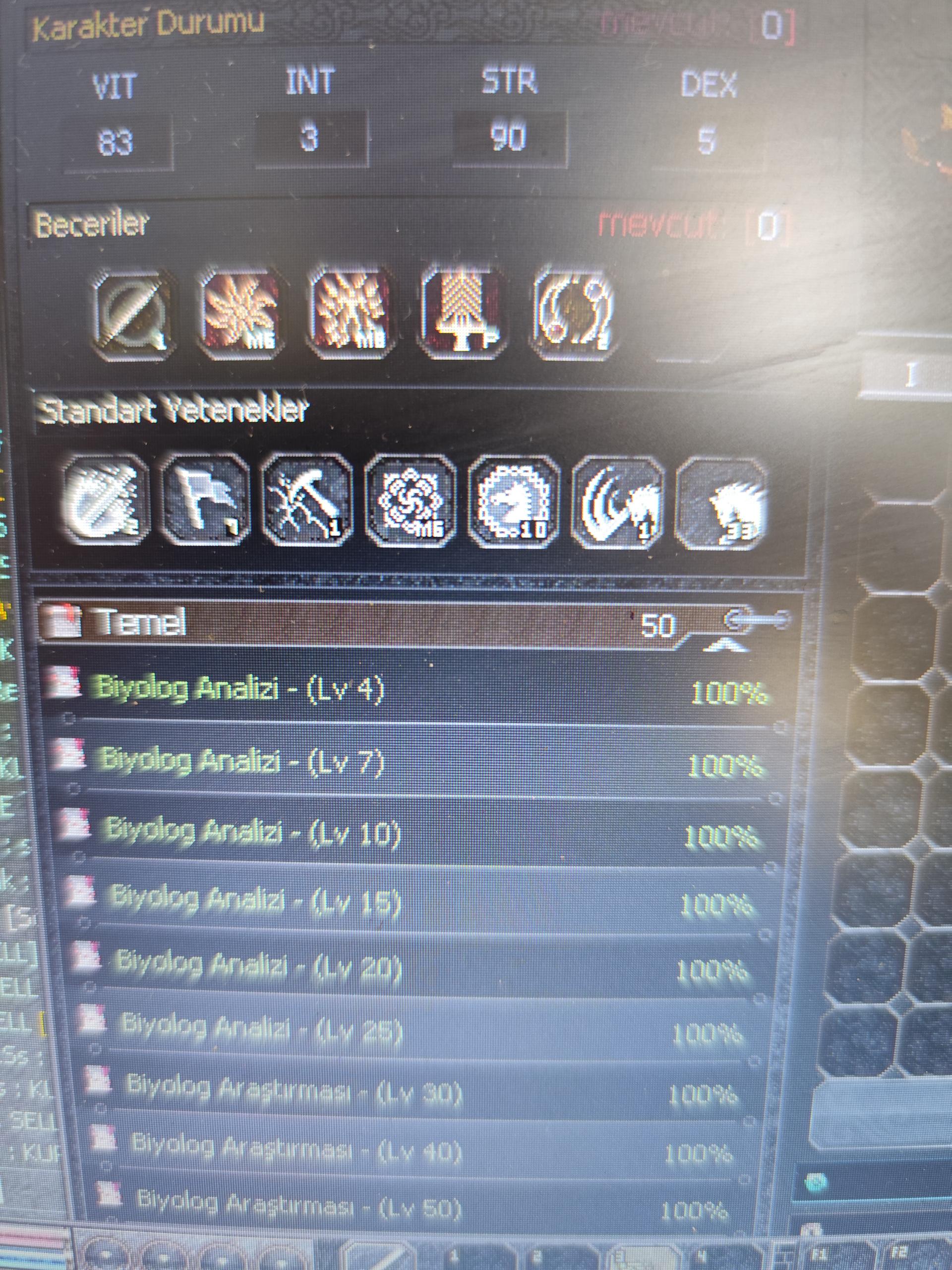 55 Lvl bedensel M olarakta satılır yaz