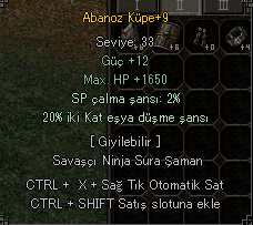 +9 ABANOZ 20 EŞYA 2 EFSUN