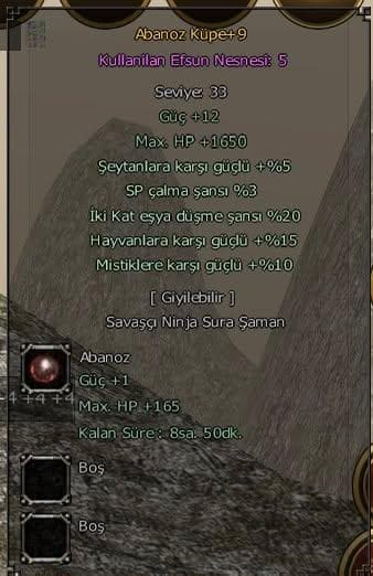 +9 ABONOZ KÜPE 5 EFSUN