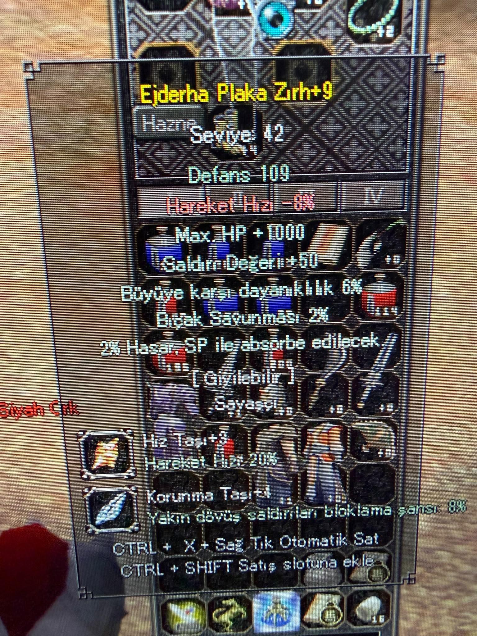 +9 EJDERHA PLAKA +50 STR