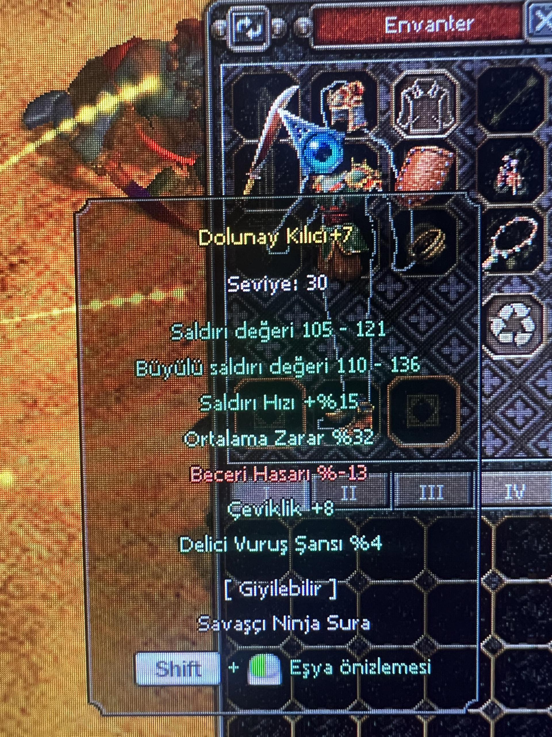 +7 dolu 32 ort beleş