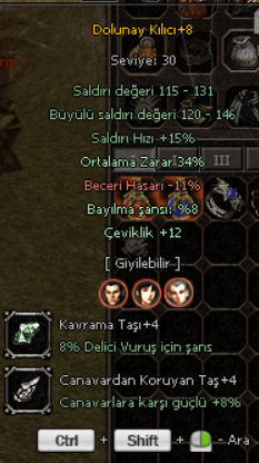 34 ORT +8 DOLU