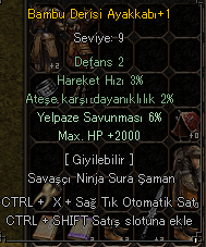 2K HP BAMBU DERİSİ