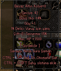 1.5K HP 15 ÇİFT EL BEYAZ ALTIN KOLYE