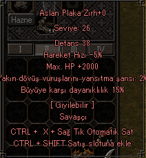 2K HP 15 BÜYÜ ASLAN PLAKA