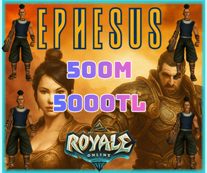 EPHESUS 500M = 5000TL ANINDA TESLİM