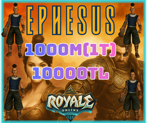 EPHESUS 1000M(1T) = 10000TL ANINDA TESLİM CH3 CARSI DEPO