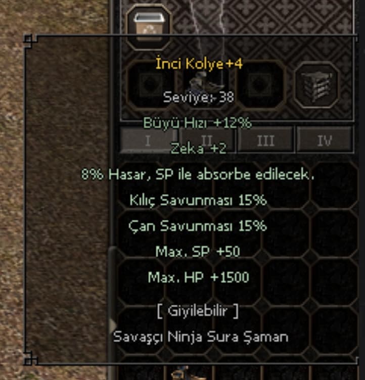 55 Level 3 P Karabüyü İtemli P6