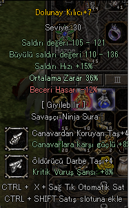 36 ORT 4 TAŞLI DOLU YANLARI EFSUNSUZ