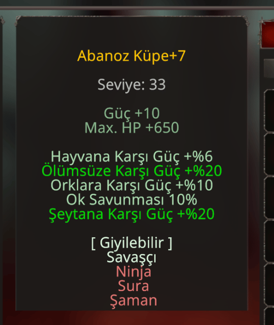 ELİT +7 ABANOZ KÜPE KELEPİR FİYATA H.O