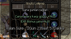 güçlü lolipop tap taze