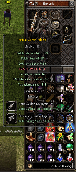 55 Lvl Bedensel Hava P Öfke G At Asker 53 Lvl Şaman ile