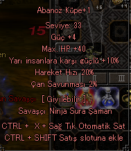 ABANOZ WSLİK PAZARLIK OLUR