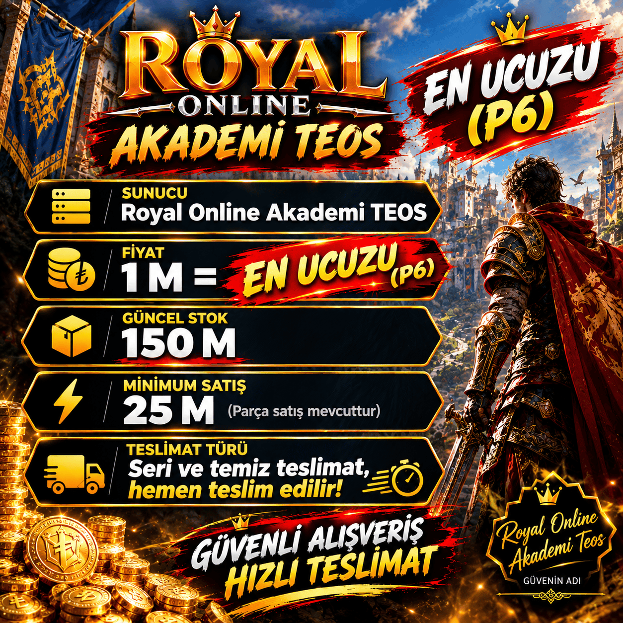 80 M HEMEN TESLİM 1 M 20 TL DİP