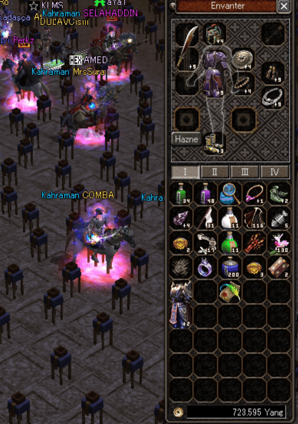 52 LVL AV 51 BÜYÜLÜ KESKİN SURA 350M LİK İTEMLERİ İLE