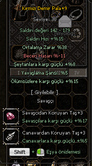 +9 38 ORT 15 ÖLÜMSÜZ BOSSLUK KDP