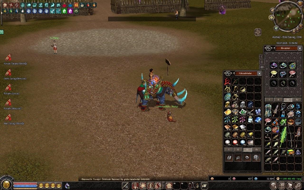 Full +9 Ruh Set Ve Envanterdeki Herşey