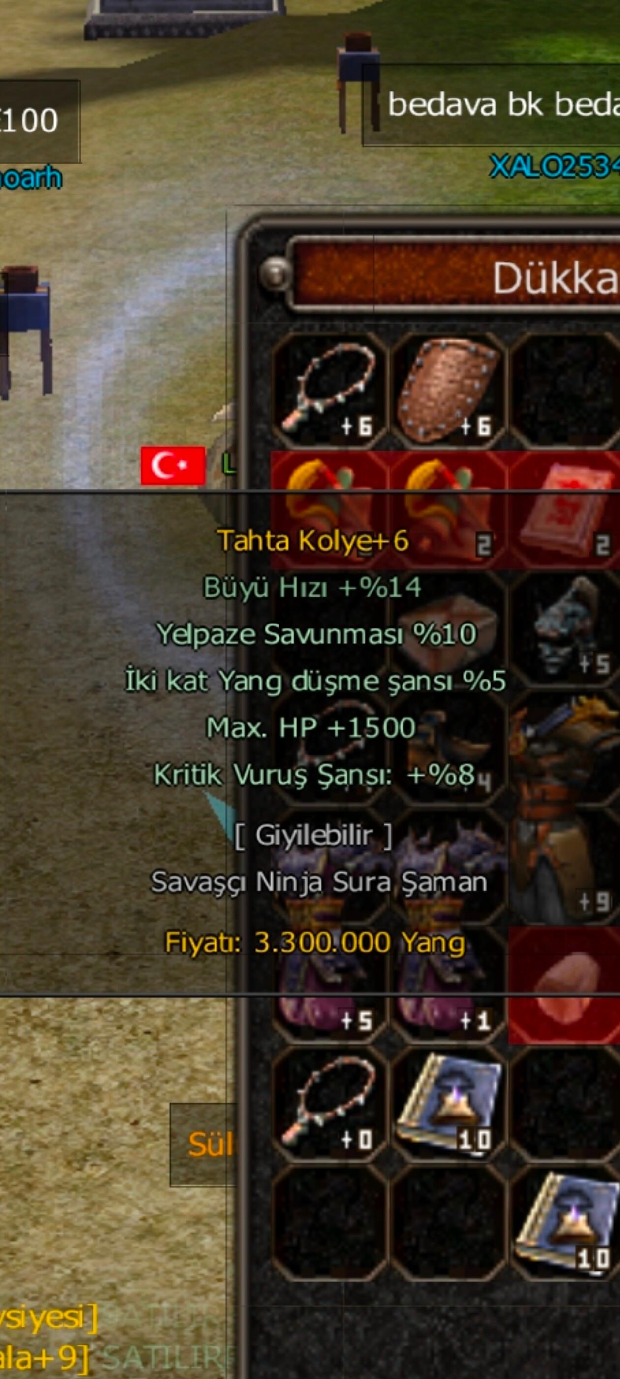 Tahta KOLYE