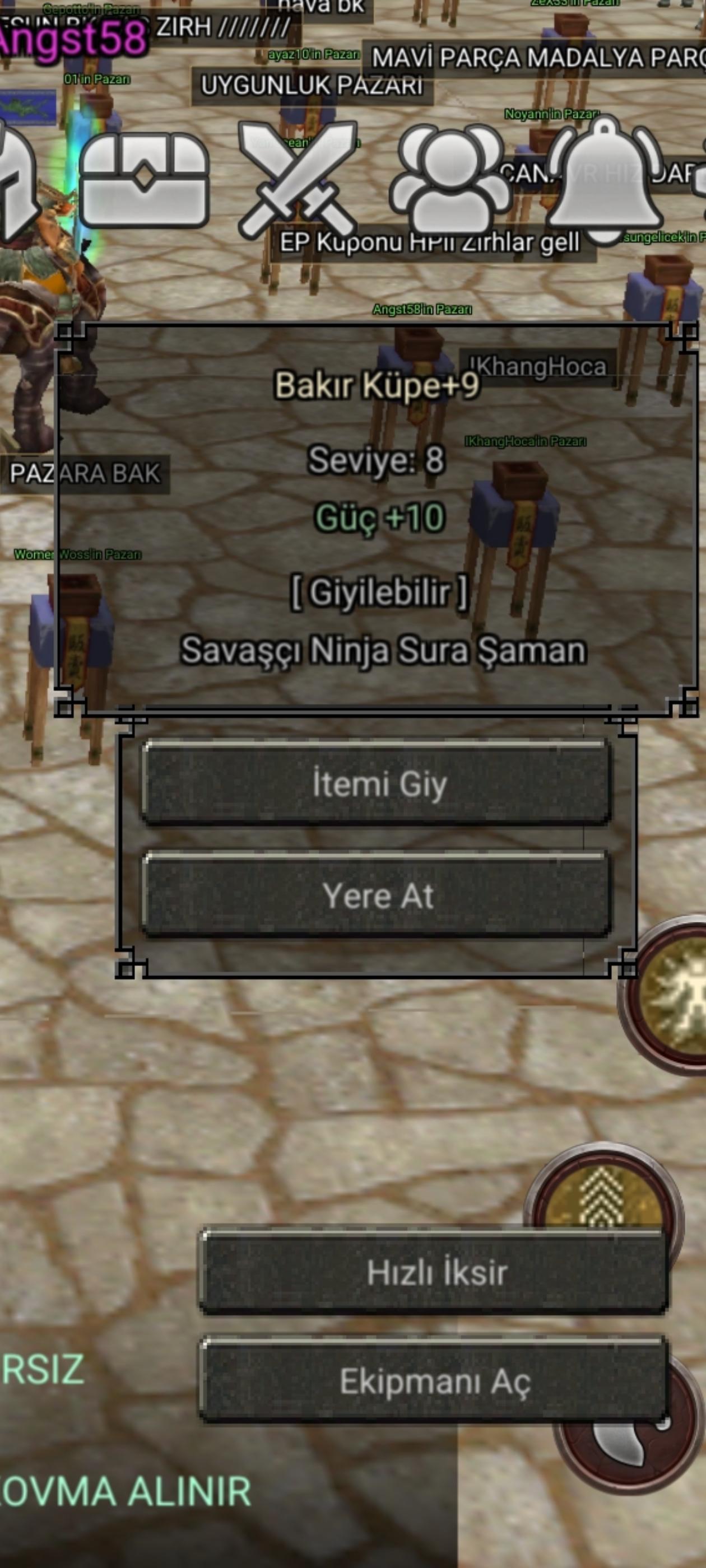 Bakır Küpe +9