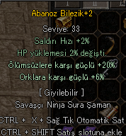 20 ÖLÜMSÜZ ABANOZ BİLEZİK