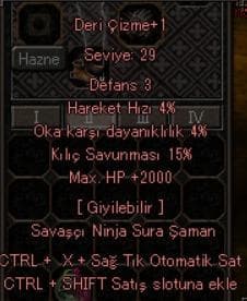 15 KILIÇ 2K HP DERİ ÇİZME