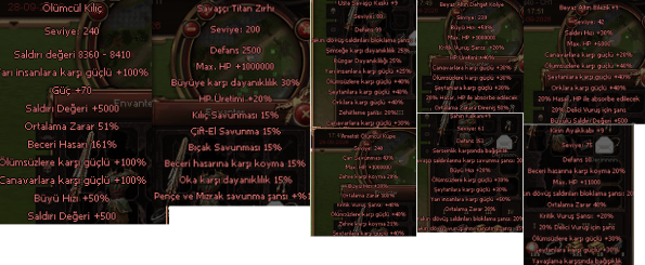 YENI BASLAYANLAR ICIN FULL EDIT ITEM SET