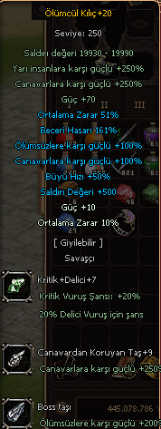 +20 ÖLÜMCÜL KILIÇ