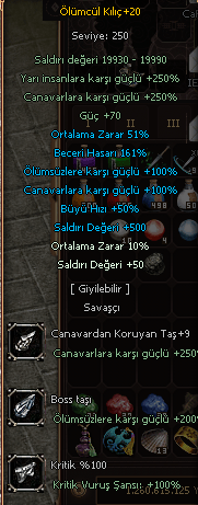 ÖLÜMCÜL KILIÇ +20
