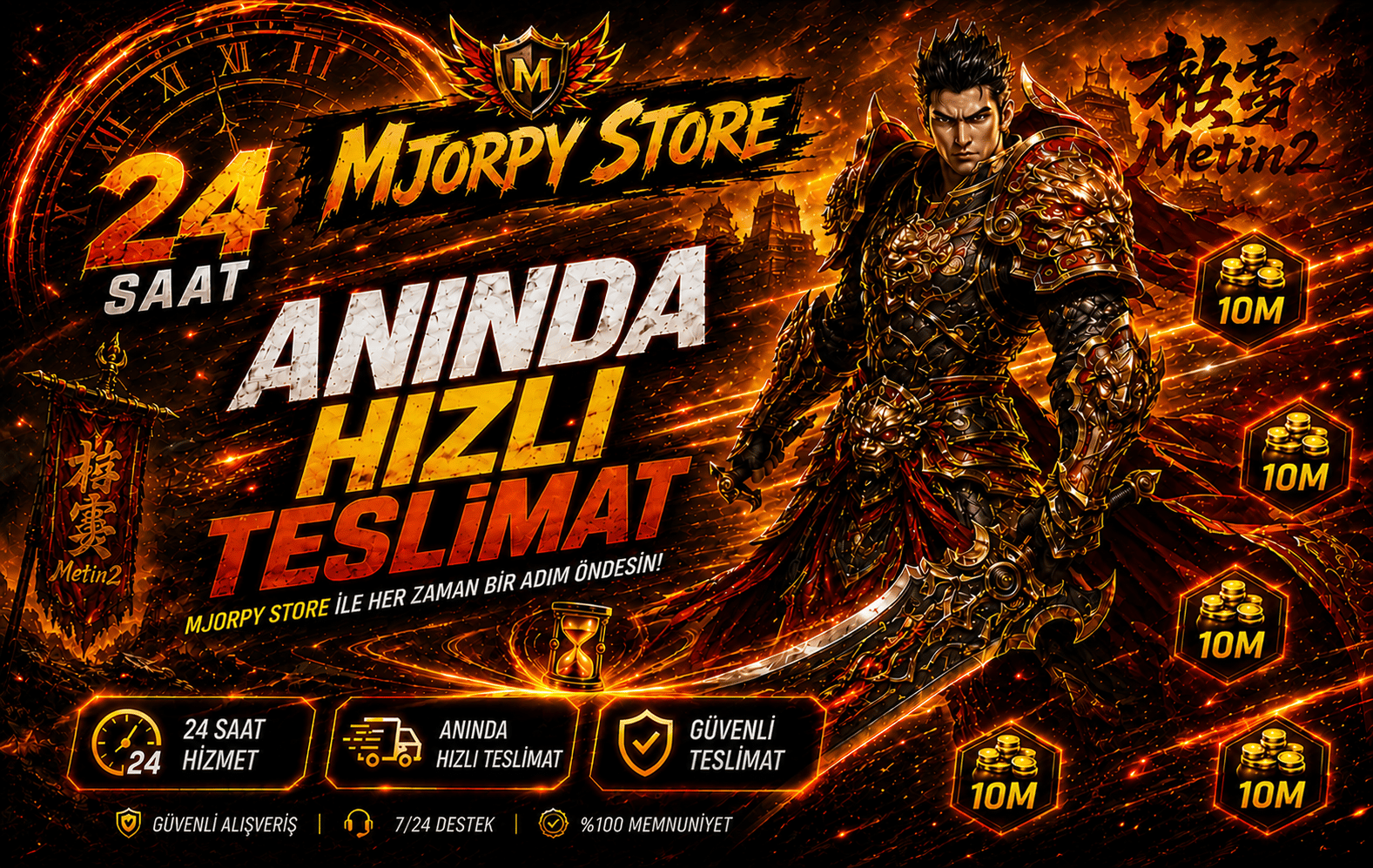 40M 7/24 ONLINE HIZLI TESLİMAT