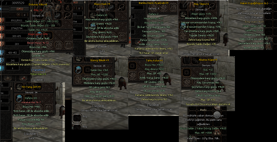 35 LEVEL KESKINLIK P ITEMLI
