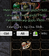 ÇİKOLATA TILSIMI TAZE CITIR FULL GÜN